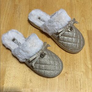 Michael Kors Glitter Gold Women's Slippers